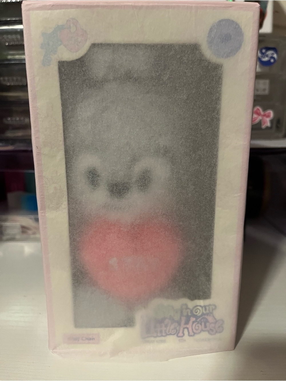 Stray Kids WolfChan voice plush keyring Stay In Our Little House